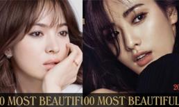 Lộ diện mỹ nhân châu Á lọt Top 100 gương mặt đẹp nhất thế giới 2016