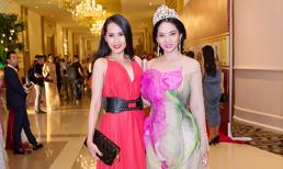Á hậu Phạm Hoàng Yến 'đọ dáng' cùng diễn viên Minh Thư tại sự kiện