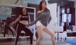 'Bỏng mắt' ngắm Ngọc Trinh tập nhảy