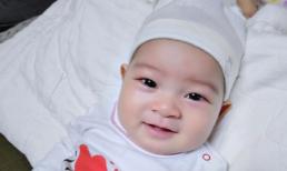 Con trai út của Lý Hải Minh Hà ngày càng đáng yêu