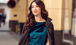 Hoa hậu Mỹ Linh xuống phố với cảm hứng từ những 'khoảnh khắc giao mùa'