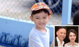 Sau hơn 3 năm, bà xã đạo diễn Ngô Quang Hải mới công khai ảnh cận mặt con trai đầu