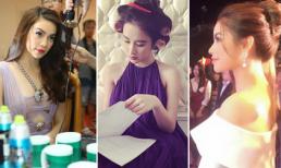 Những pha 'chụp lén' bắt được khoảnh khắc đẹp mê hồn của mỹ nhân Việt