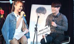 Bigo Live show: Ưng Đại Vệ bối rối trước nhan sắc của Mai Ngô