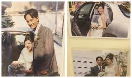 'Bà trùm chân dài' Hạ Vy khoe thêm loạt ảnh cưới 17 năm trước