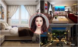 Sau xế hộp siêu sang, Hoa hậu Thu Hoài khoe nhà mới như khách sạn 5 sao