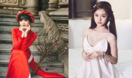 Hot girl và hot boy Việt 19/1/2017: Hương Lê xinh như búp bê khi diện áo dài, Thúy Vi gợi cảm đến từng centimet