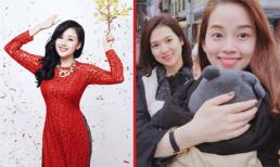 Hot girl và hot boy Việt 22/1/2017: Bà Tưng diện áo dài duyên dáng, Ly Kute rạng rỡ đi chơi cùng con