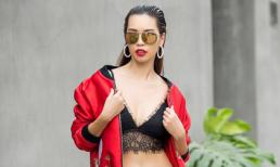 Siêu mẫu Hà Anh xuống phố ngày xuân với phong cách sành điệu 