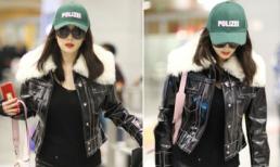 Ở bên chồng con được 1 ngày, Dương Mịch lại nhanh chóng rời đi 