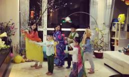 Clip siêu đáng yêu của các 'nhóc tì' nhà Phan Anh và Trần Lực ''đốn tim' fans