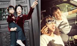 Hot girl và hot boy Việt 31/1/2017: Huyền Baby diện áo dài duyên dáng cùng con gái, Minh Nhựa đi du xuân cùng vợ