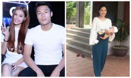 Mạc Hồng Quân hạnh phúc khoe ảnh vợ con đầu năm mới