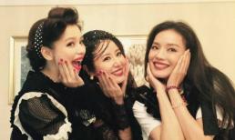 Lâm Tâm Như 'quậy' tưng bừng cùng hội chị em trên bìa tạp chí dù mới sinh con