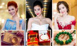 Loạt sao Việt đua nhau mua vàng cầu may ngày vía Thần Tài