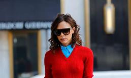 Victoria Beckham không mặc nội y khi xuất hiện đỏ rực tại New York 