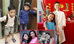 Nhờ duyên từ bố mẹ mà các nhóc tỳ nhà sao Việt chơi thân với nhau từ bé