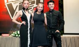 Đông Nhi vắng mặt, bộ 3 HLV The Voice còn lại đồng loạt diện trang phục đen