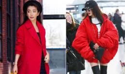 Diện màu đỏ 'chất chơi' như mỹ nhân Hoa - Hàn thế này ai cũng mê