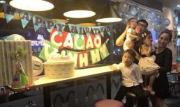 Ốc Thanh Vân tổ chức sinh nhật vui vẻ cho con trai út