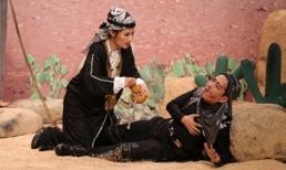 Hoài Linh 'ngăn' không cho Trường Giang 'hôn bậy' Diễm My 9x