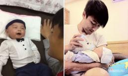 Có con trai đáng yêu, Mạc Hồng Quân cưng nựng, chiều chuộng hết mực