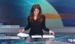 Camera làm lộ bí mật phía sau trang phục MC truyền hình