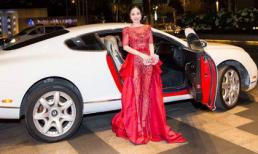 Hoa hậu Hạ My lái siêu xe dự sự kiện, cùng hội ngộ dàn hoa hậu Việt Nam