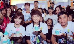 Hari Won và Ngô Kiến Huy gây náo loạn buổi giao lưu '49 ngày'