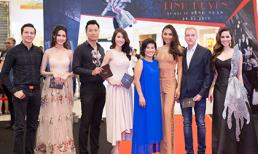 Á hậu Tố Uyên diện đầm đen sang trọng hội ngộ cùng sao Việt tại lễ ra mắt phim 'Linh Duyên'