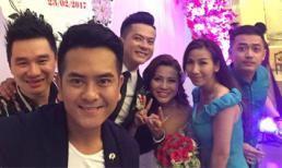 Hùng Thuận bảnh bao tham dự lễ cưới diễn viên Hoàng Anh và vợ Việt Kiều