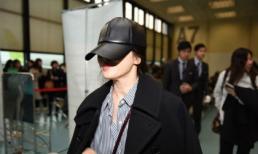 Song Hye Kyo đội mũ che kín nửa mặt khi trở về Hàn Quốc