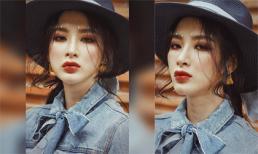 Angela Phương Trinh khiến fans mê mẩn với xu hướng đính trang sức lên lông mày