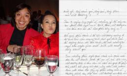 Việt Hương viết thư tay xin lỗi, tự phạt bản thân vì diễn hài thô tục 