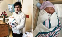 Vợ Đan Trường sinh con trai đầu lòng nặng 3,5 kg