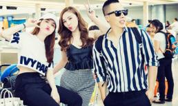 Ngọc Trinh cùng ông bầu Vũ Khắc Tiệp rạng rỡ lên đường đi Berlin