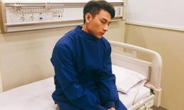 Isaac phải nhập viện điều trị tại Hàn Quốc