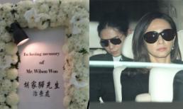 Á hậu Hồng Kông không cầm được nước mắt trong đám tang chồng 