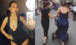 Sinh con xong, Thảo Trang được khen là bản sao của Kim Kardashian