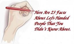 23 sự thật ít người biết về những người thuận tay trái