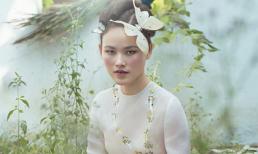 Siêu mẫu Tuyết Lan trở lại với hình ảnh nàng 'công chúa' chim công