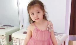 Cadie mặc váy hồng xinh như 'công chúa'
