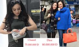 Bộ sưu tập túi hàng hiệu 'vạn người mơ' của BTV Hoài Anh