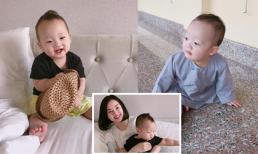 Con trai của Ly Kute đáng yêu khi gần 1 tuổi