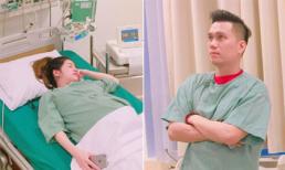 Vợ diễn viên Việt Anh 'Chạy án' sinh con đầu lòng