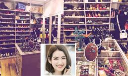Căn phòng chứa giày, túi hàng hiệu của Trúc Diễm khiến phái nữ mê mẩn