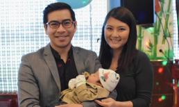 Ngọc Lan - Thanh Bình tổ chức tiệc thôi nôi hoành tráng cho con trai tại Mỹ