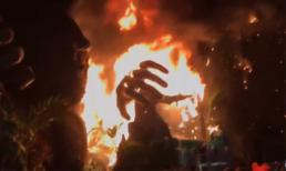 Sân khấu 1 tỷ đồng ra mắt ‘Kong: Skull Island’ cháy rụi tại TPHCM