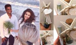 Lộ thiệp cưới 'đẹp - độc - lạ' của diễn viên Nguyệt Ánh