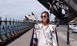 Hoa hậu Phạm Hương sành điệu ở Úc